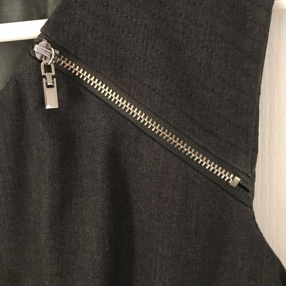 VINTAGE- Sandra Darren Gray Sheath Dress - Picture 7 of 7